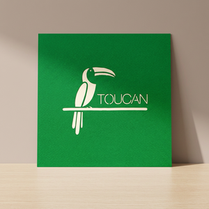 Carte pop-up 3D Toucan, design animal personnalisé, découpe de papier artisanale, impression offset, de Hanoï, Vietnam, cadeau de Noël et de Nouvel An - Product Image 5