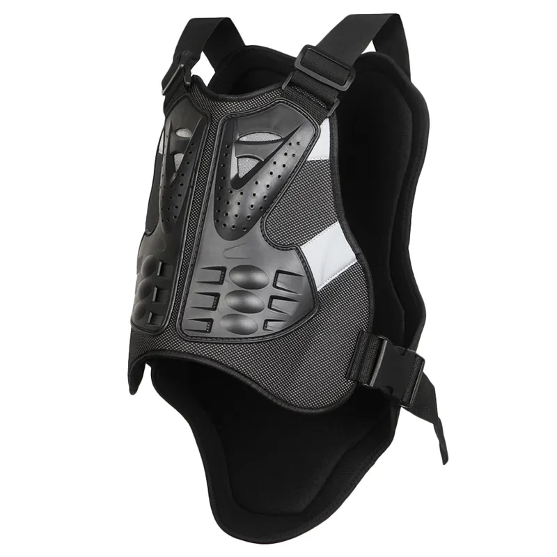 Protetor de peito para motocicleta wosawe, equipamento proteção traseira para motocross