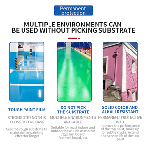 Apprêt d'étanchéité époxy à base d'eau écologique Revêtements de scellement de béton Peinture de <span class=keywords><strong>sous</strong></span>-<span class=keywords><strong>couche</strong></span> Peinture d'apprêt époxy - Product Image 4