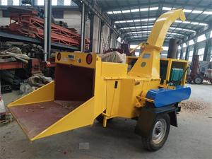 Tốt Nhất Bán 197HP Gỗ Shredder Cây Chi Nhánh Chipper Máy Nghiền Máy Điện Bắt Đầu Công Suất Cao Thủy Lực Gỗ Chipper - Product Image 5