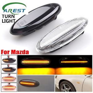Señal de giro LED dinámica, marcador lateral, luz intermitente para <span class=keywords><strong>Mazda</strong></span> Ranger B2500 <span class=keywords><strong>323</strong></span> Etude P5, sedán de 4 puertas 323F, Astina/Lantis de 5 puertas - Product Image 2
