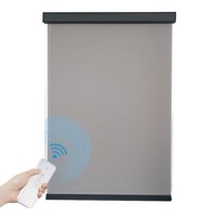 Persianas Enrollables Eléctricas a Medida, Bloqueo de Luz, Estilo Moderno, Fácil Instalación, Ajuste Perfecto, Tela de Poliéster Duradera de Alta Calidad