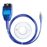 Cable de Diagnóstico Automotriz Transfronterizo para KKL 4091 con Interruptor VW ECU SCAN FT232RL, Compatible con Vehículos de 12V