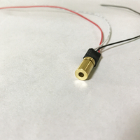 Module laser FM à points rouges 635nm 10mw à modulation de fréquence, pilote TTL et PWM, accessoires pour instruments de mesure, plage 0Hz-50KHz