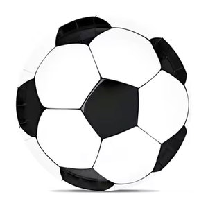 Hot Selling 9 Inch Modern Soccer Sports Themed Paper <b>Plate</b> Top-Class Quality Great for Birthday Party Tableware Decorations - Product Image 1