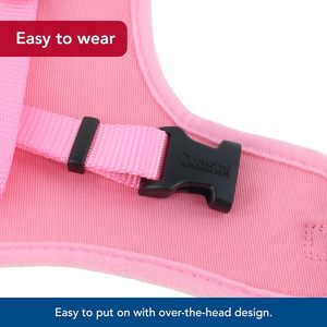 Harnais pour chien en nylon de luxe léger avec logo personnalisé réglable respirant pratique à l'aide de rubans souples sans traction - Product Image 4