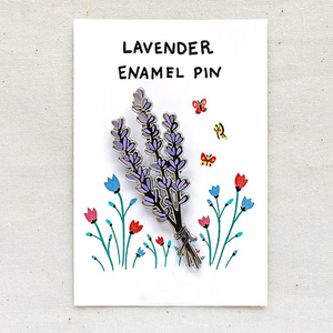 Tùy Chỉnh Hoa Oải Hương Men Ve Áo Pins Màu Tím Hoa Nhà Máy Hoa Oải Hương Trâm Cài Thời Trang Kim Loại Huy Hiệu Trâm Máy Bay Men <span class=keywords><strong>Pin</strong></span> - Product Image 3