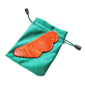 HZ Suministro directo aparatos de terapia de masaje ala dentada Mookaite jaspe guastone raspado gua sha tablero - Product Image 2