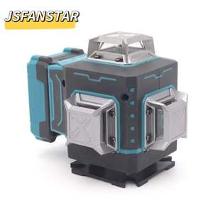 Fabrika Fiyatlı Dış Mekan <span class=keywords><strong>Spirit</strong></span> Çok Yüzeyli Açılı Şarj Cihazı 4D 16 Çizgili Yeşil Lazer Seviyesi Aksesuarlar Dahil - Product Image 3