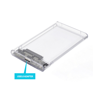 Caja de Disco Duro de Plástico Blanco Transparente de <span class=keywords><strong>2</strong></span>,5 Pulgadas, USB3.0 Externo, SSD Mecánico, Alta Velocidad de Transmisión - Product Image 4