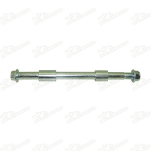 Eje de rueda delantera perforado de 15mm y 245mm para Chinese Pit Mini Super Motard Dirt Bike <span class=keywords><strong>Minigp</strong></span> - Product Image 1