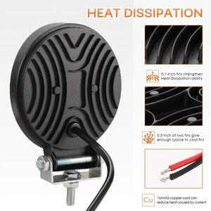 Super Bright Spot LED Work Light 4 pouces Offroad Led Light Pour Off Road Car 4WD Truck Tractor Boat Trailer <span class=keywords><strong>4x4</strong></span> - Product Image 3