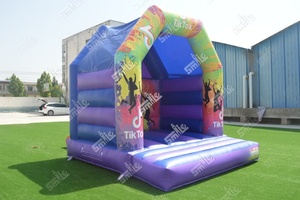 Château gonflable commercial en PVC TikTok avec souffleur - Product Image 6