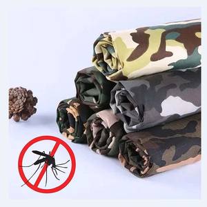 2025 nuevo polialgodón impermeable Anti-Mosquito estampado reactivo tela de camuflaje resistente al desgarro sarga camuflaje Ripstop tela - Product Image 1