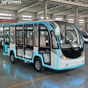รถบัสไฟฟ้าท่องเที่ยวแบบกำหนดเองของ ZOWN เกียร์ธรรมดา พร้อมประตู - Product Image 1