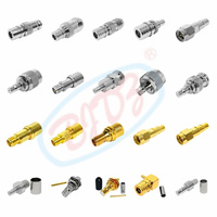 Adaptateur de connecteur coaxial RF à angle droit 90 degrés RP SMA/TNC/BNC/Type N, convertisseur mâle-femelle, connecteur QMA mâle-femelle