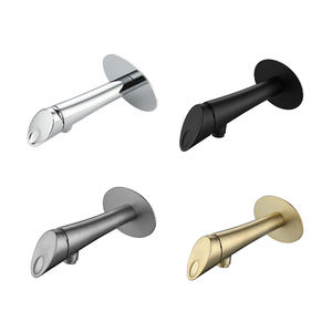 Grifos mezcladores de lavabo de baño montados en la pared de oro rosa de nuevo diseño, grifos de lavabo de un solo Mango, grifo mezclador de lavabo concedido para Baño - Product Image 1