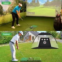 Tapis d'entraînement de golf LFL 3-en-1 personnalisé en nylon premium 60x30cm pour l'entraînement de swing de mini-golf intérieur/extérieur, pratique pour droitiers/gauchers