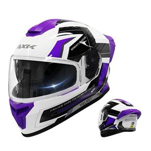 Nuevo Casco de Motocicleta ABS con Certificación DOT 3C, Casco Integral para Hombre y <span class=keywords><strong>Mujer</strong></span>, Cierre Doble D, Universal, Eléctrico - Product Image 2