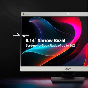 Cho Acer chromebase ca24v2 tất cả-trong-một Máy tính để bàn với 23.8 ''full HD hiển thị 8th Gen <span class=keywords><strong>Intel</strong></span> <span class=keywords><strong>I7</strong></span> Bộ vi xử lý 16G DDR4 M.2 NVMe 512G SSD - Product Image 3