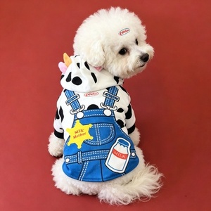 3D Pet Clothes Luxury Personalized Simple Polyester Cartoon Print <strong>Hoodie</strong> <strong>for</strong> <strong>Cats</strong> Dogs - Product Image 3