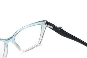 2025 New Hồng Trắng Gradient vuông kính quang học kim loại trang trí nội thất cá nhân tùy chỉnh bán buôn cao cấp Acetate khung - Product Image 3