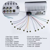 Reproductor MP5/para Auto 7018B Universal 2DIN con Pantalla Táctil de 7 Pulgadas, Mirror Link, RGB, MP3, Radio Estéreo Integrada y Cámara