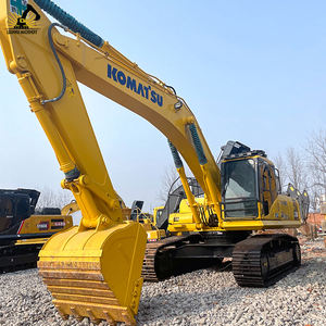 Excavatrice hydraulique sur chenilles Komatsu PC350 très efficace et puissante utilisée pour les chantiers de construction - Product Image 1