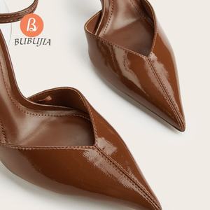 2025 nuevos tacones altos para mujer Stiletto puntiagudos estilo Casual aumento de altura Sexy fiesta bombas zapatos para primavera abierto al aire libre - Product Image 2