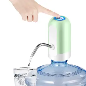 Trinkwasser pumpe elektrische USB-Wasser flasche oben pumpen wiederauf ladbare automatische tragbare Spender pumpe Wasserabgabe