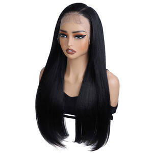 Meilleure Vente Perruque Lace Front Synthétique HD Transparente 13X6 Lisse et Ondulée Ombrée Perruque Lace Front Blonde pour <span class=keywords><strong>Cosplay</strong></span> - Product Image 3