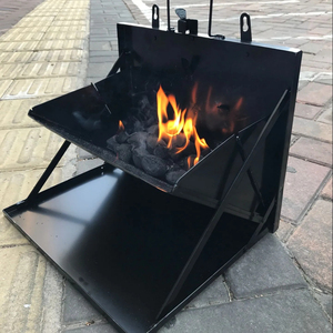 Grill à <span class=keywords><strong>charbon</strong></span> de bois portable s'intègre dans un sac à dos parfait pour le camping, le talonnage, les voyages, la randonnée, la navigation de plaisance, la pêche, la chasse, le vélo - Product Image 3