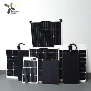 Alta eficiencia panel solar 100 W 18 V mono flexible panel solar de película fina - Product Image 2