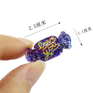 Meilleures ventes : Breloques et cabochons en résine Kawaii, motifs bonbons et confiseries simulées, pour la création de bijoux et d'artisanat - Product Image 4