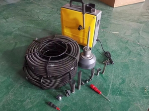 Jg-600 Potente Máquina Limpiadora de Drenajes/Tuberías de Uso Medio para Tuberías Obstruidas - Product Image 1