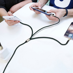 Usine 3 en 1 charge rapide micro usb c chargeur port câble usb pour appareil de téléphone portable - Product Image 1