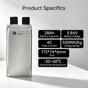 Batería de Alta Densidad de Energía para UAV, 550Wh/Kg, 3.8v, 28ah, 28000mah, Celda de Estado Semisólido, Sistema de Energía de Larga Duración, A-7500mah-6S - Product Image 4