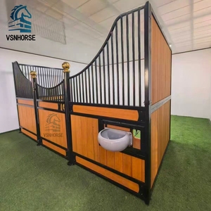 <span class=keywords><strong>Abri</strong></span> <span class=keywords><strong>mobile</strong></span> pour chevaux d'extérieur, de qualité supérieure, durable, portable, écurie pour chevaux avec toit pour ranch équestre privé - Product Image 1
