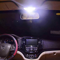 Ampoules LED Festoon 12V/24V, boîtier de lampe dôme, plaque d'immatriculation de voiture/porte en verre/coffre, 31-41MM, 6500K, bande lumineuse LED COB, Ra80, 2400LM