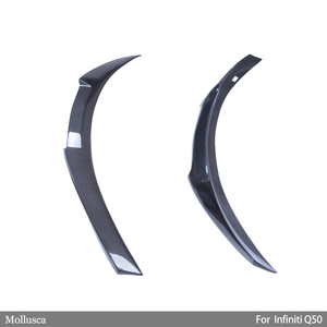 สปอยเลอร์หลังคาร์บอนไฟเบอร์ทรง M4 สำหรับ Q50 Q50S Q50L ปี 2013-2023 - Product Image 3