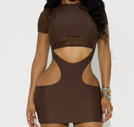 D25ST591 สีน้ำตาล