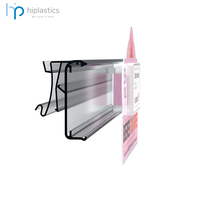 Hiplastics Bandes d'affichage électroniques numériques personnalisées pour rayonnages, impression promotionnelle, en PP, couleur et taille personnalisables, pour affichage de prix en supermarché