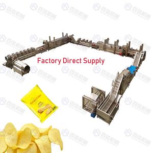 Ligne de production semi-automatique de chips de banane et de plantain à petite échelle, durable, en acier inoxydable 304, capacité de 30 à 50 kg/h, solution tout-en-un - Product Image 4