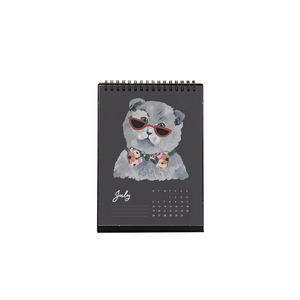 Kertas Logo Kustom 2025 Grosir Kalender Sederhana Kreatif Dekorasi Meja Kantor Kalender Portabel - Product Image 6