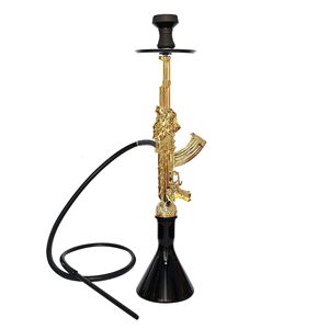 Fire Kirin <span class=keywords><strong>AK47</strong></span> - Juego de Cachimba Grande en Forma de Pistola de Resina, Estilo Árabe, para Fumar - Product Image 4