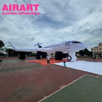Avion gonflable, en argent sterling, modèle personnalisé