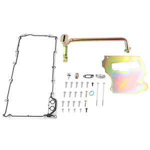 Kit de carter d'huile arrière en aluminium à profil bas pour moteurs V8 LS1 LS2 LS3 LSX 4.8-6.2L GM Gen3 Gen4 (1955-1987) – Amélioration pour échange de moteur LS IMP019-SL - Product Image 2