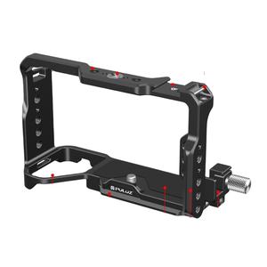 PULUZ métal caméra Cage stabilisateur plate-forme étui de protection cadre pour <span class=keywords><strong>Sony</strong></span> ILCE-A7CM2/Alpha <span class=keywords><strong>7C</strong></span> II/Alpha 7CR - Product Image 1