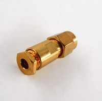 Cable Eléctrico Impermeable para Antena RG316, Conector Coaxial RF con Abrazadera Impermeable, Conector Macho SMA