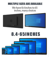 Écran tactile capacitif Full HD à cadre étroit de 21,5, 27, 32, 43 pouces, panneau tout-en-un pour PC interactif industriel